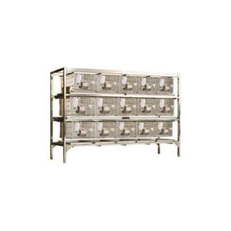 不锈钢干养式兔笼